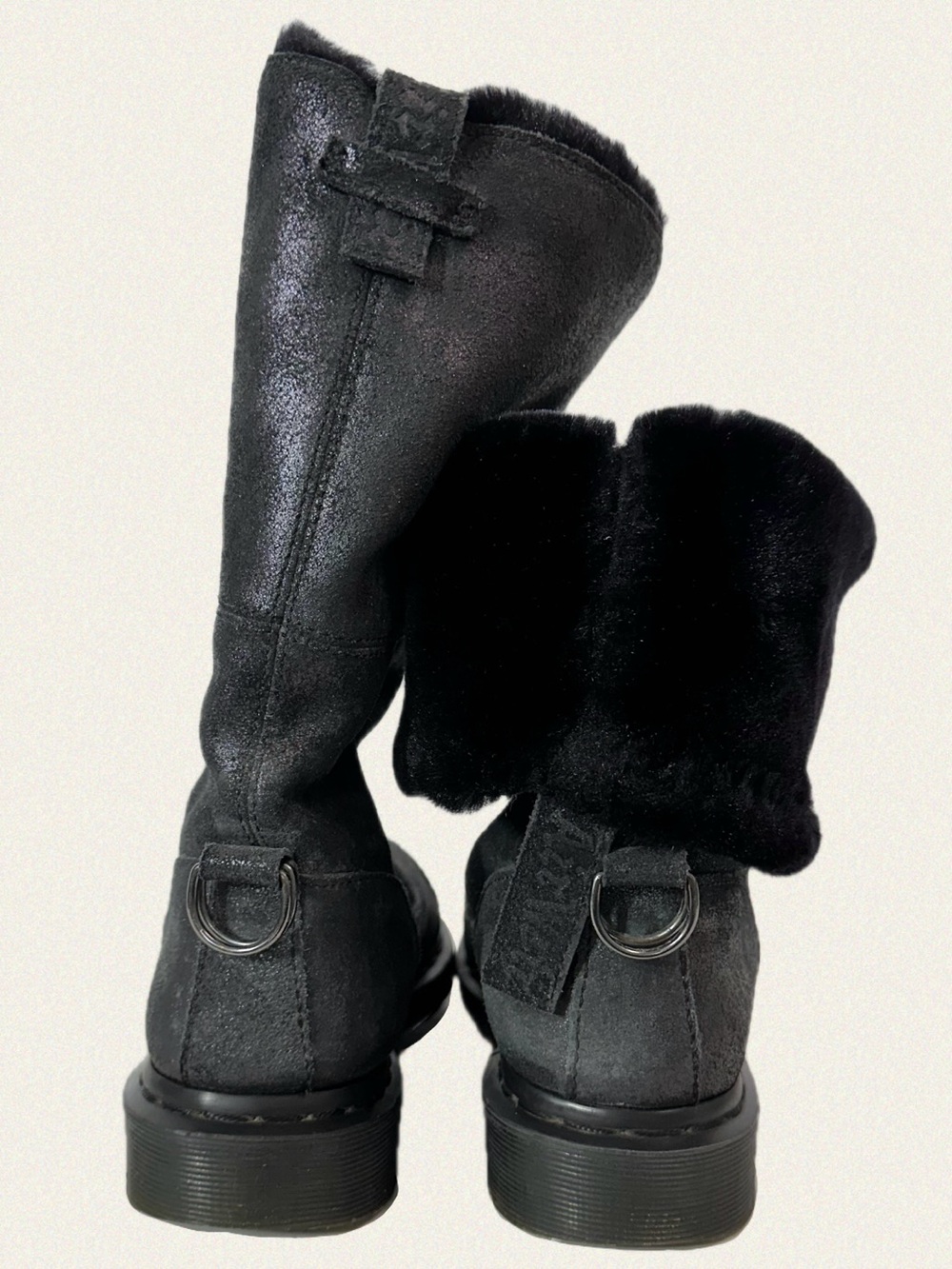 Dr. Martens Pasha Crackle Suede Boot - Picture 9 of 11